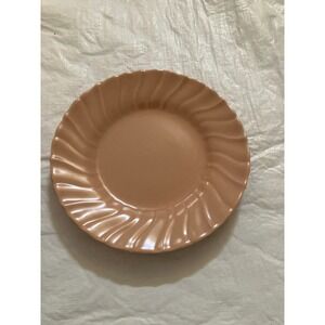 JADUGARD Pink Swirl Salad Dessert Plate USA Made